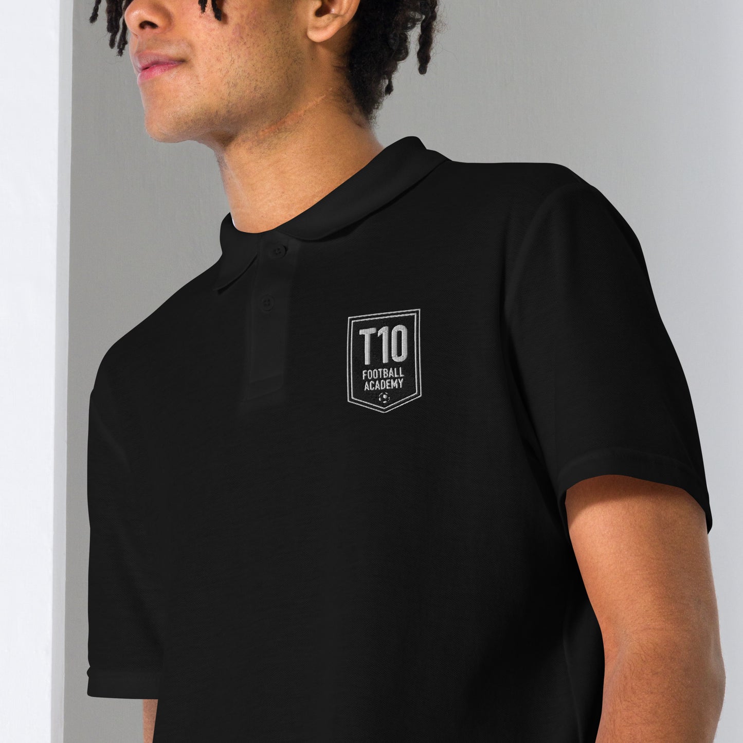 T10 Football Unisex Pique Polo Shirt