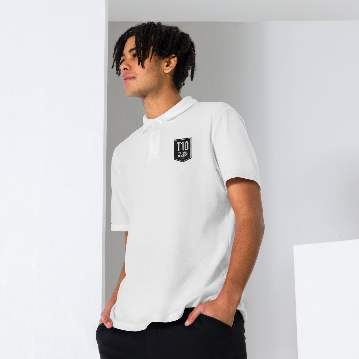 T10 Football Unisex Pique Polo Shirt