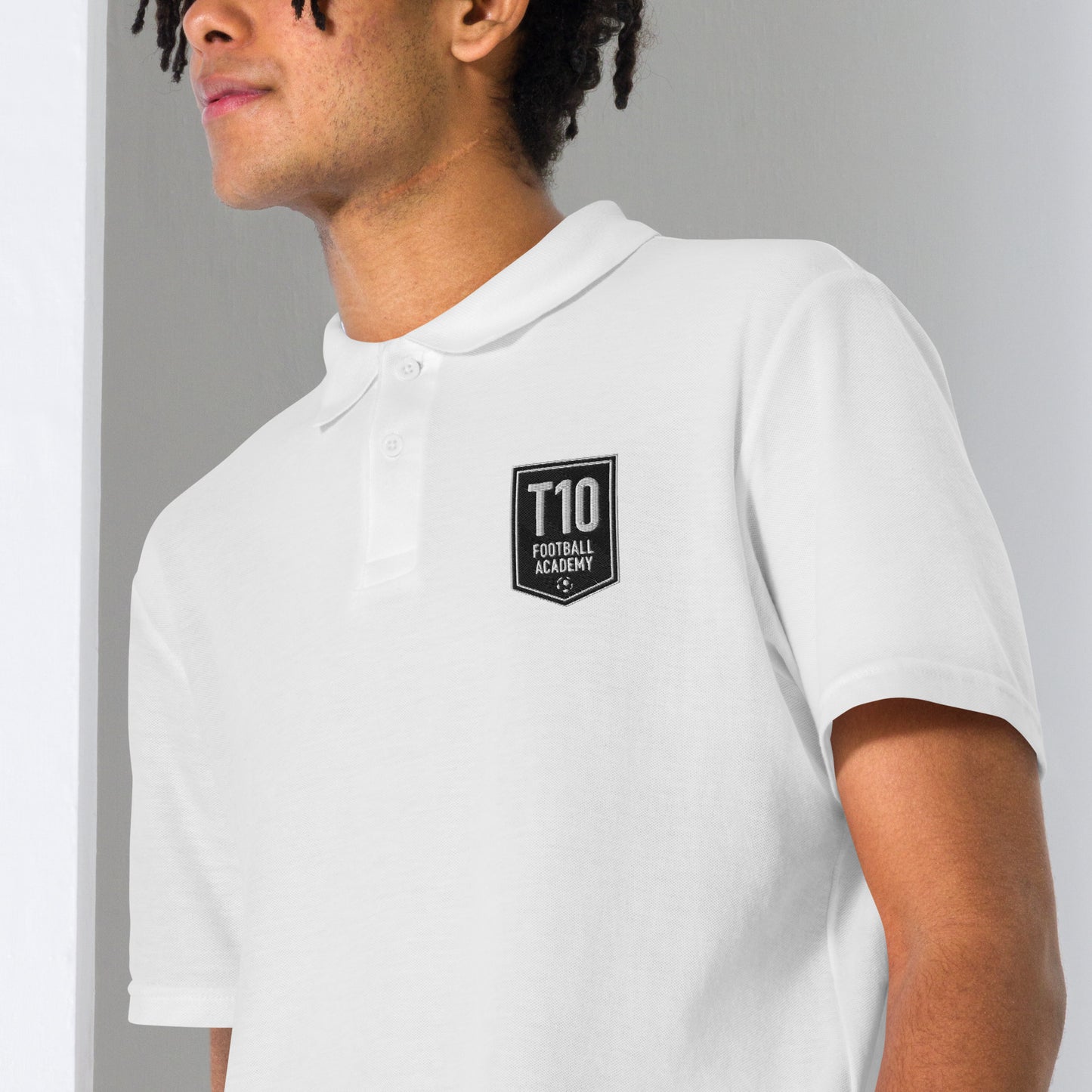 T10 Football Unisex Pique Polo Shirt