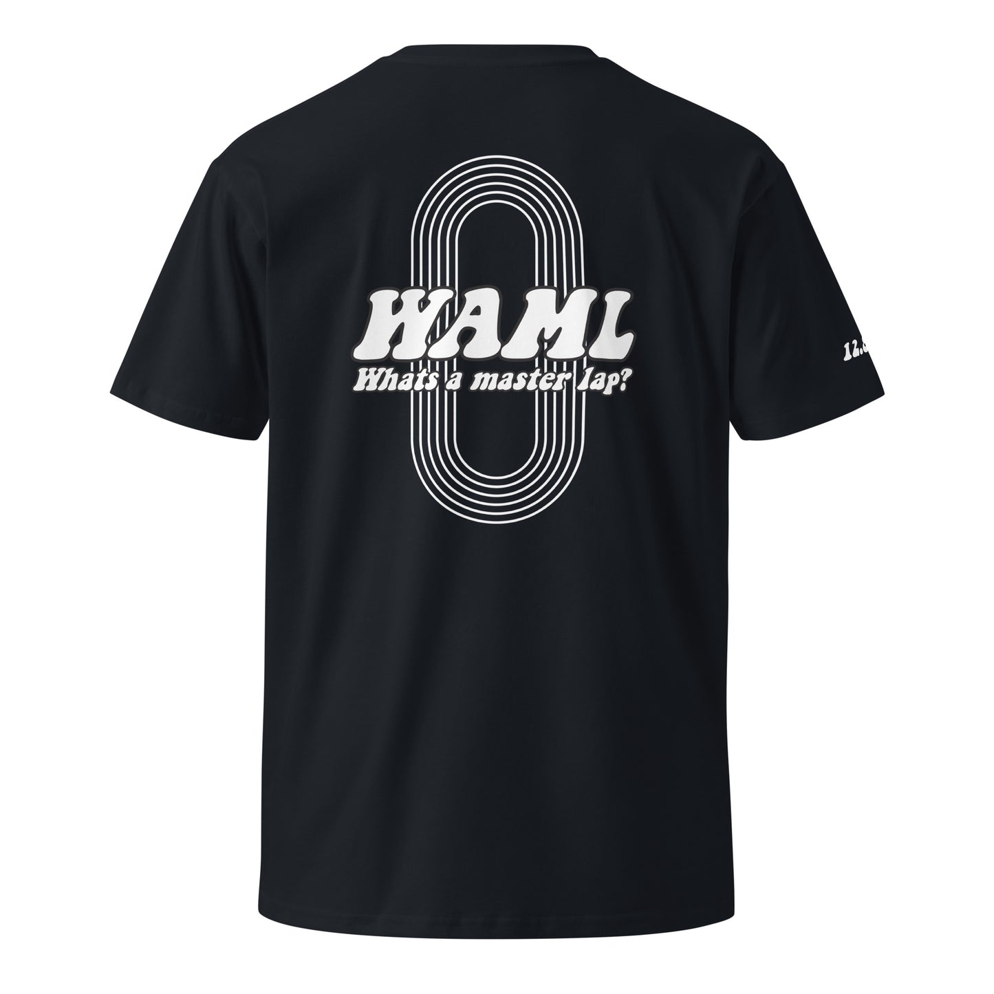 WAML Tee (Front & Back Print) Black