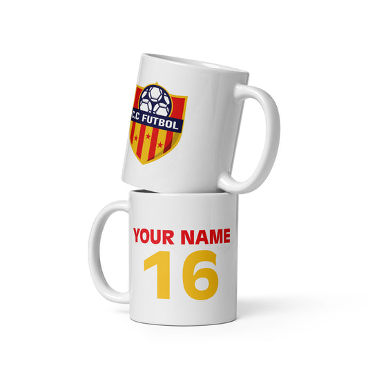 CC Futbol Personalised Mug