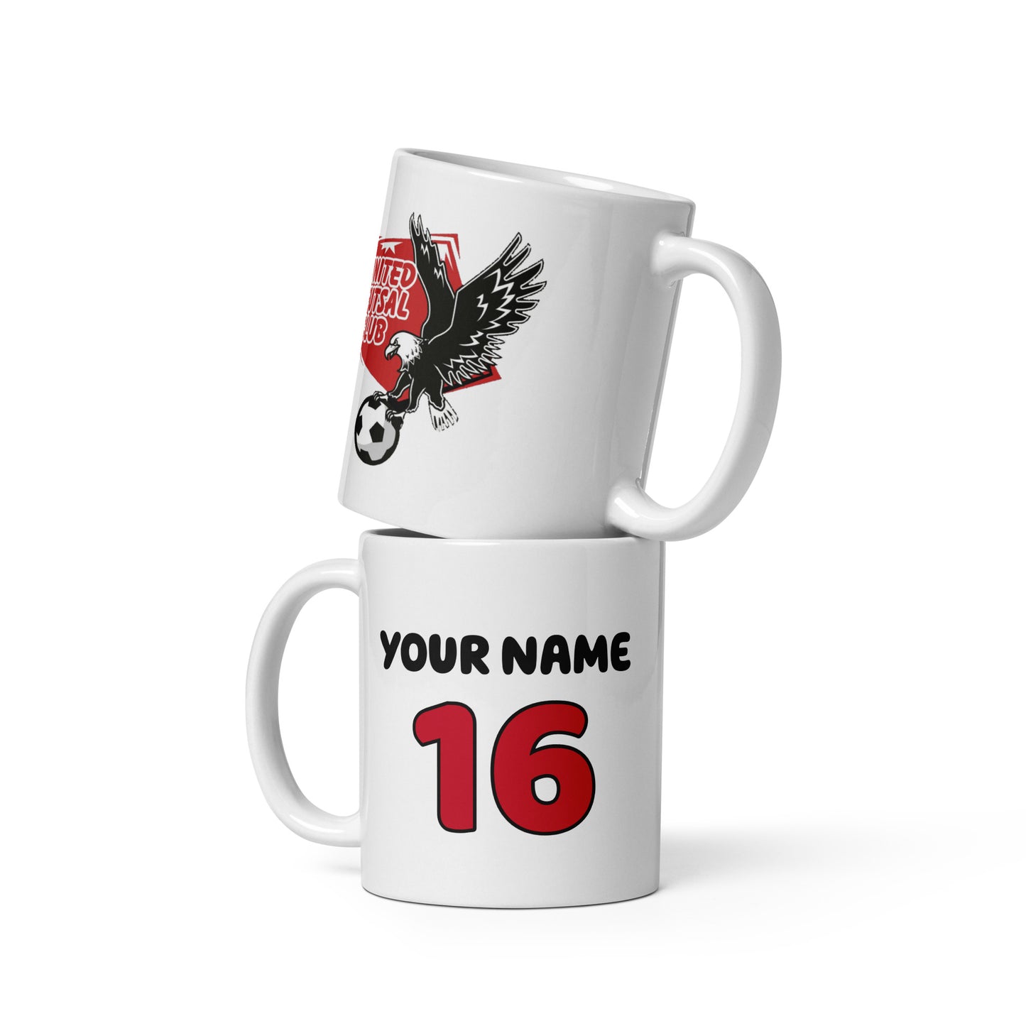 United Futsal Club Personalised Mug