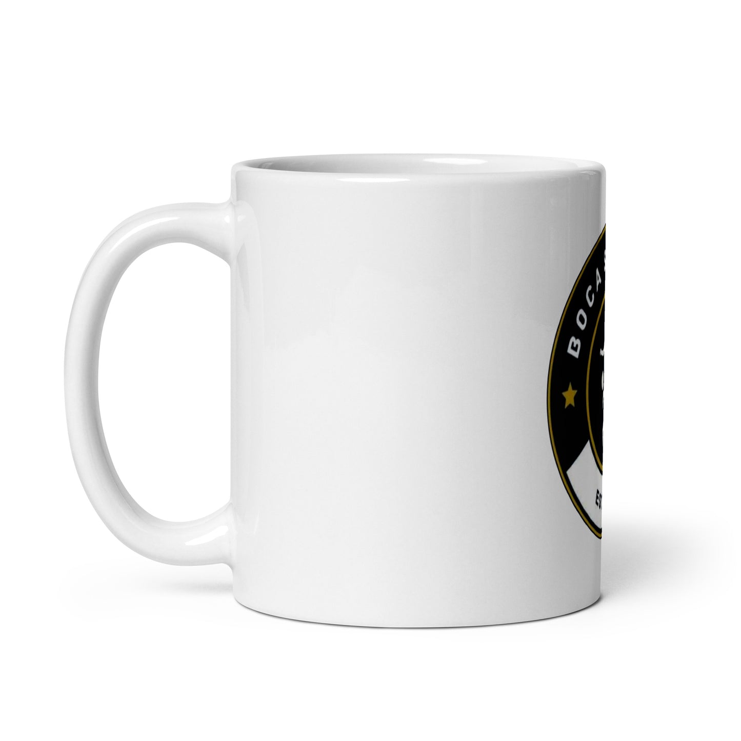 Boca Seniors White Mug