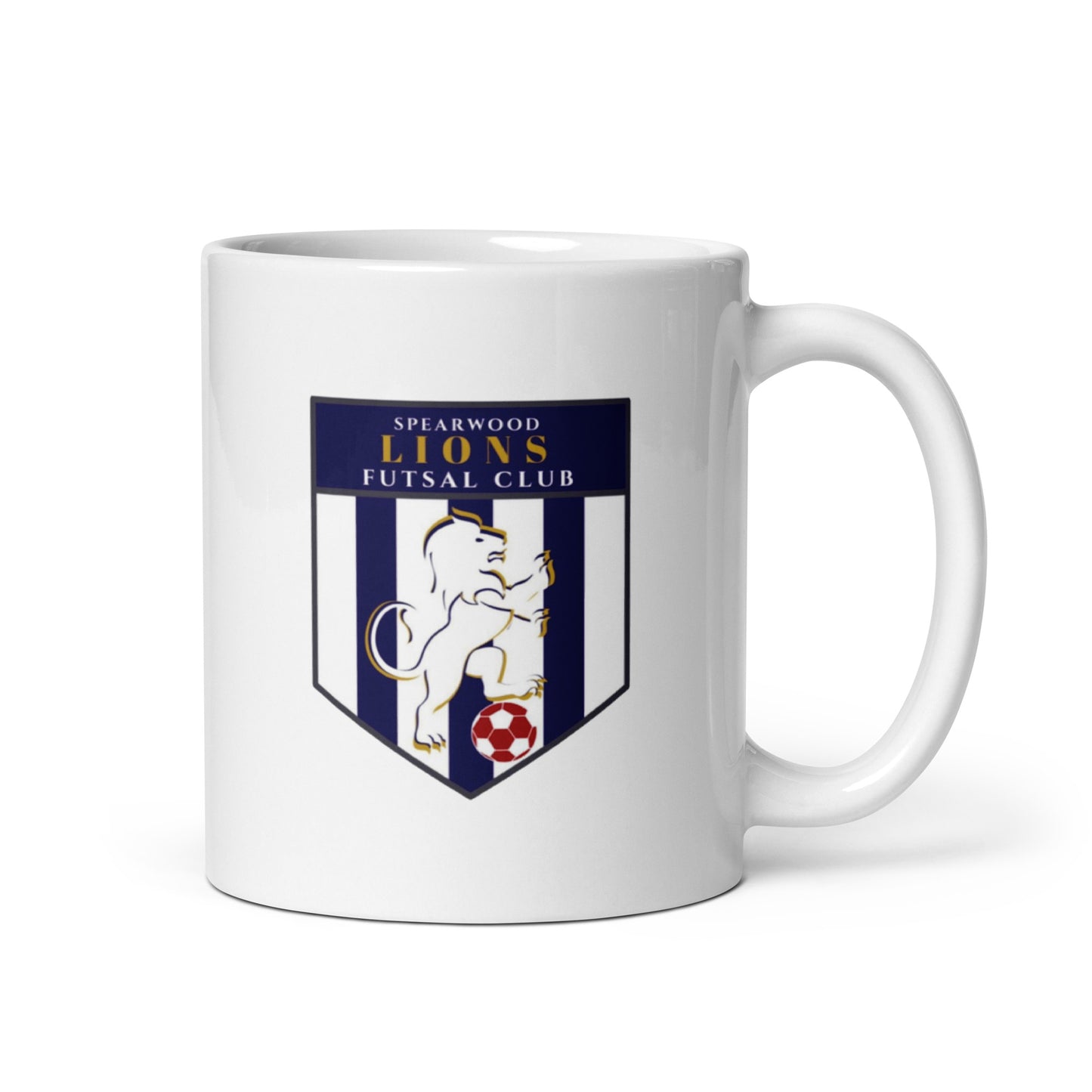 Spearwood Lions Personalised White Mug