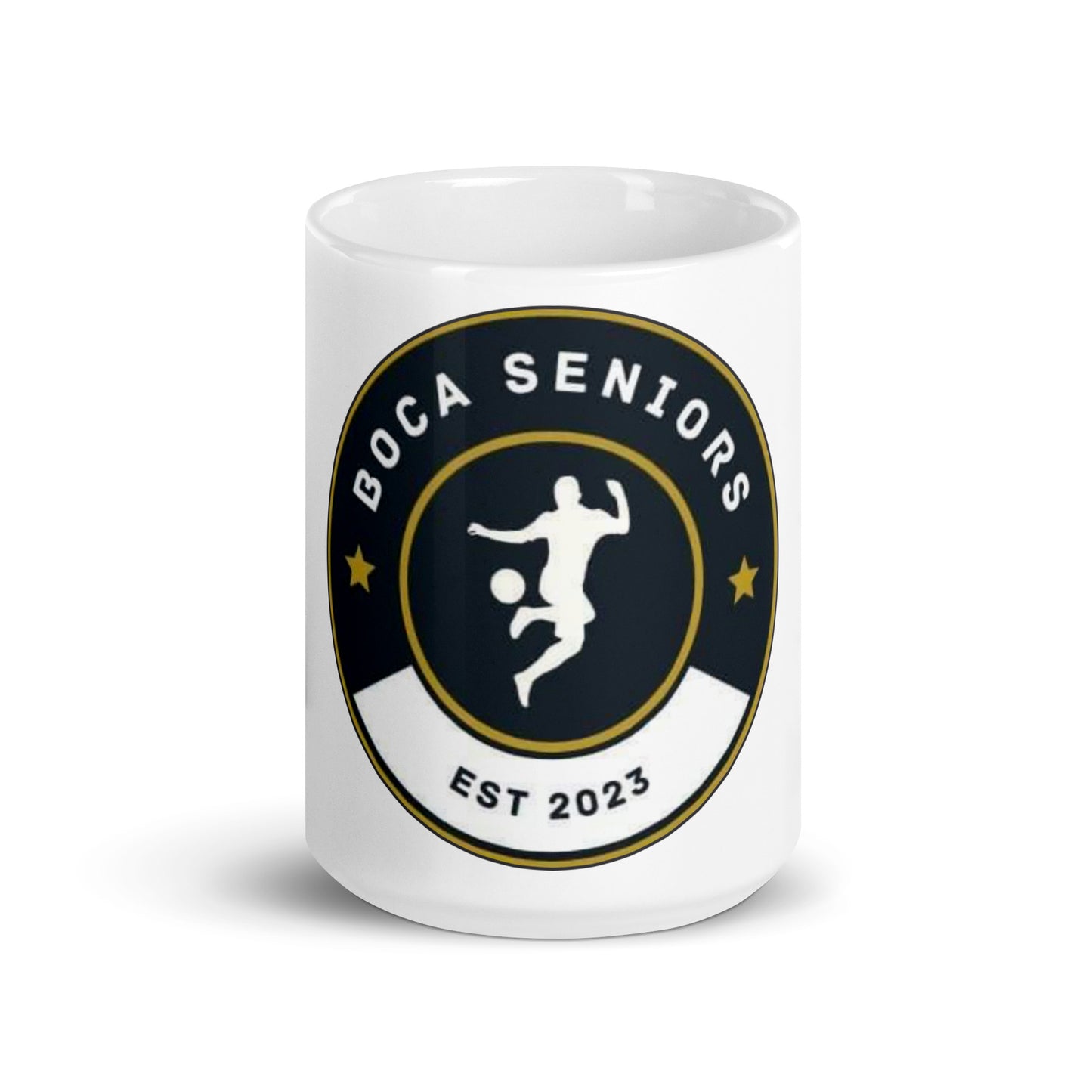 Boca Seniors White Mug