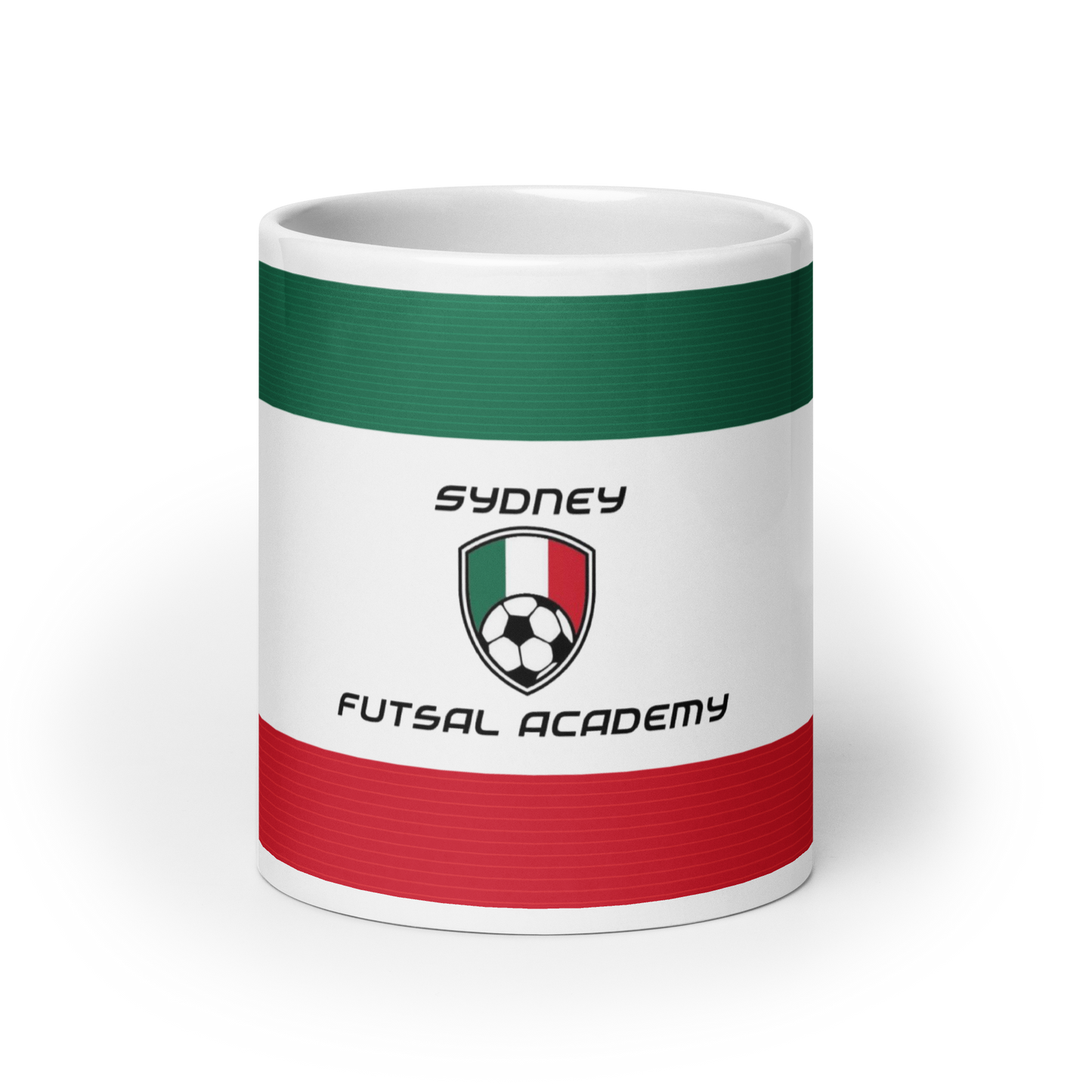 Sydney Futsal Academy White Mug