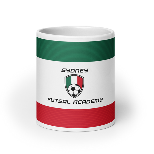 Sydney Futsal Academy White Mug