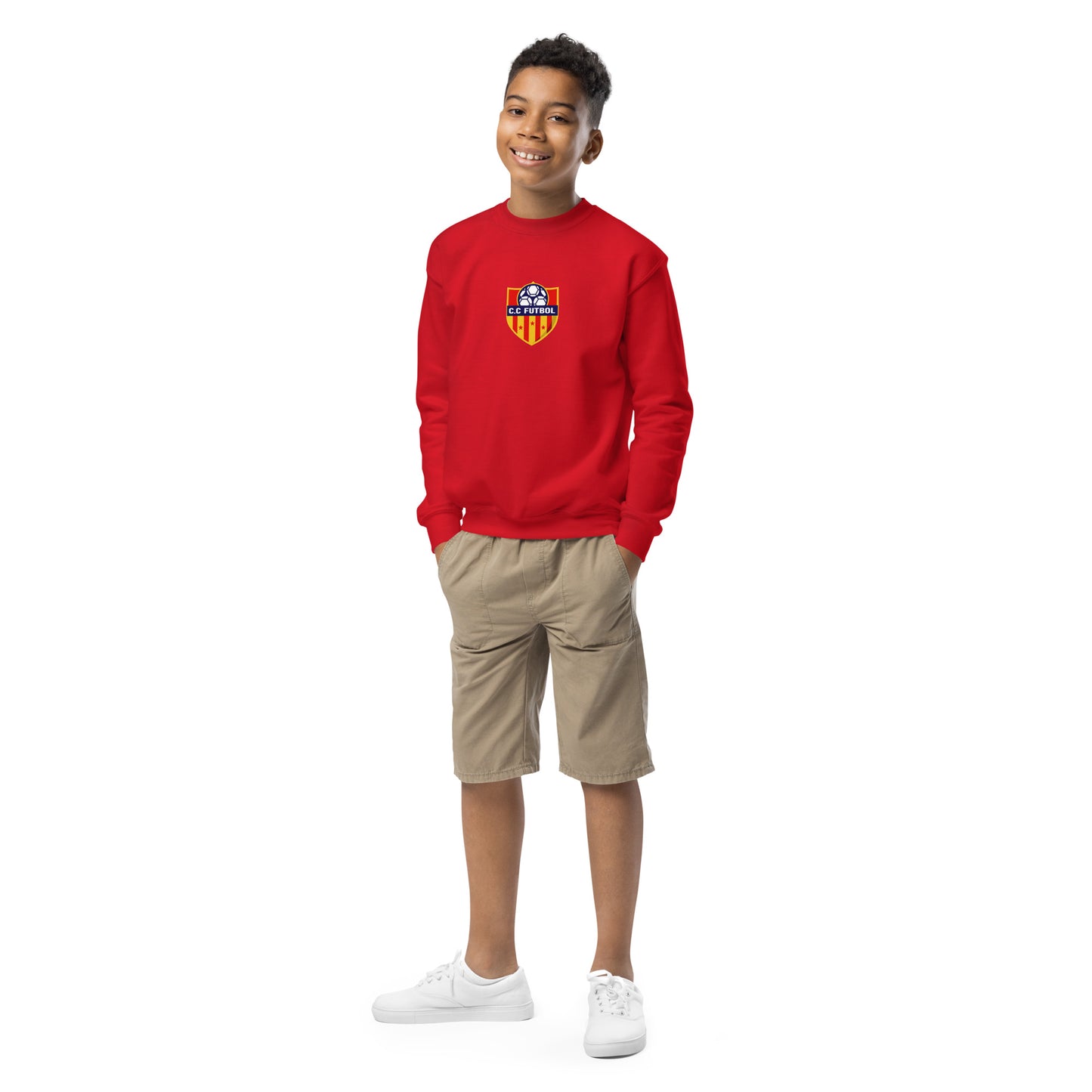 CC Futbol Youth Crew Neck Sweatshirt