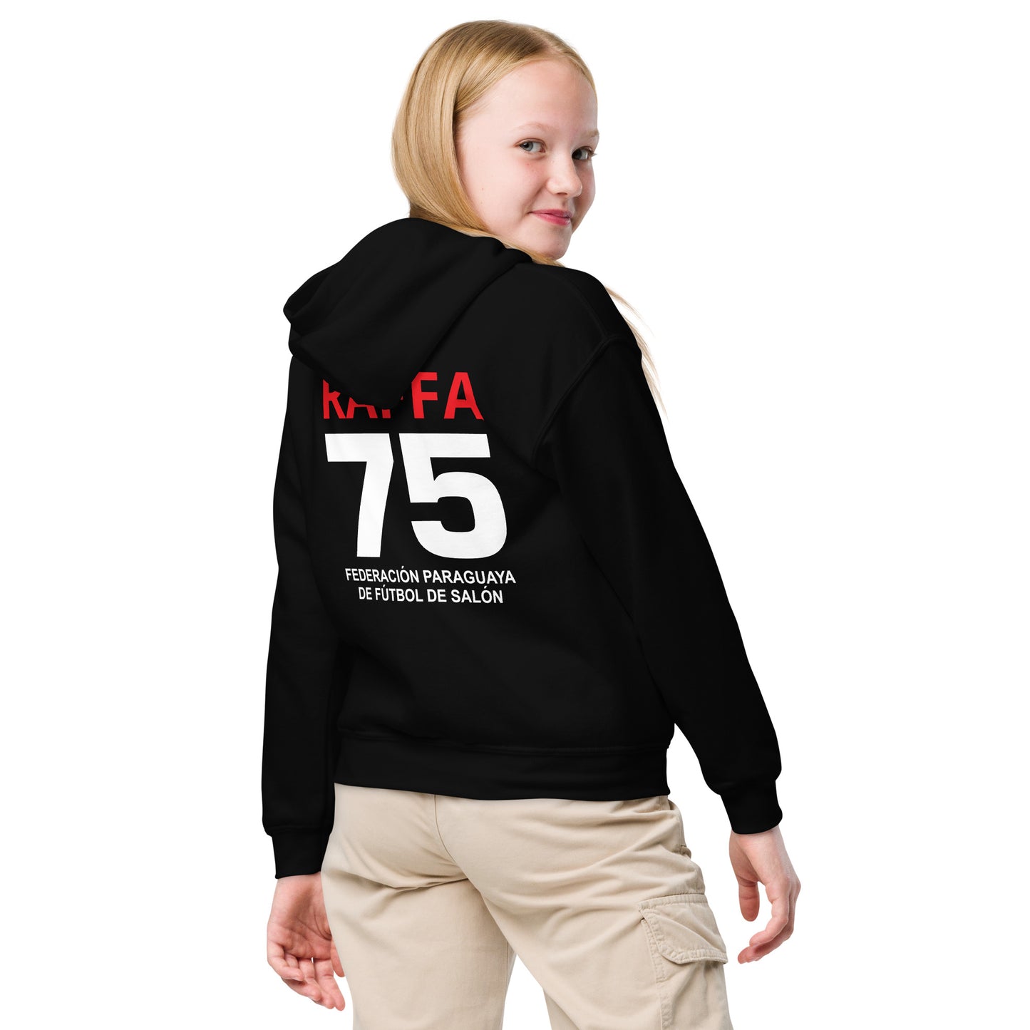 Paraguay Futsal Federation Personalised Youth hoodie