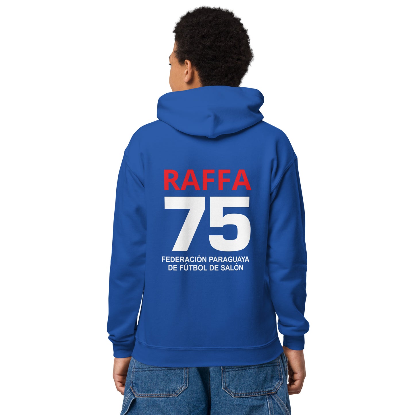 Paraguay Futsal Federation Personalised Youth hoodie