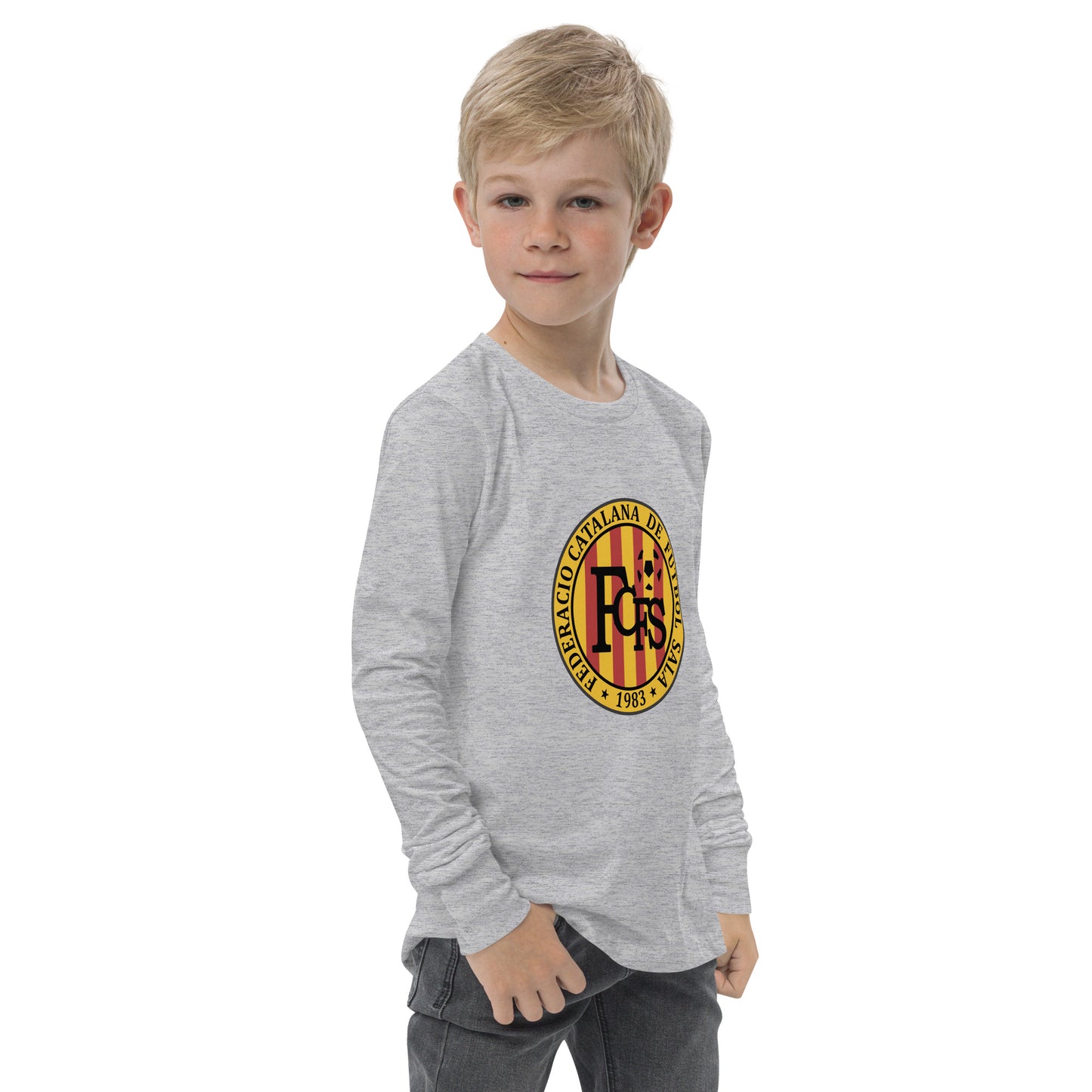 Catalana Futsal Federation Youth Long Sleeve Tee