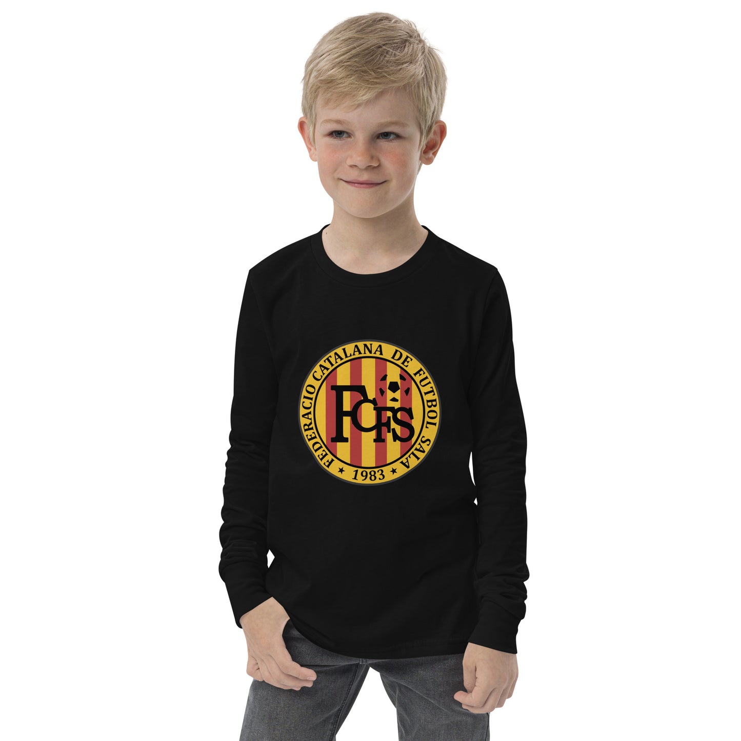 Catalana Futsal Federation Youth Long Sleeve Tee