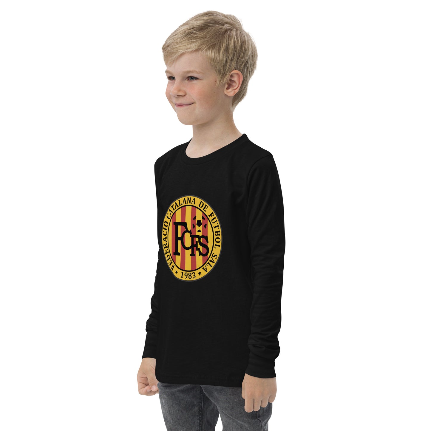 Catalana Futsal Federation Youth Long Sleeve Tee