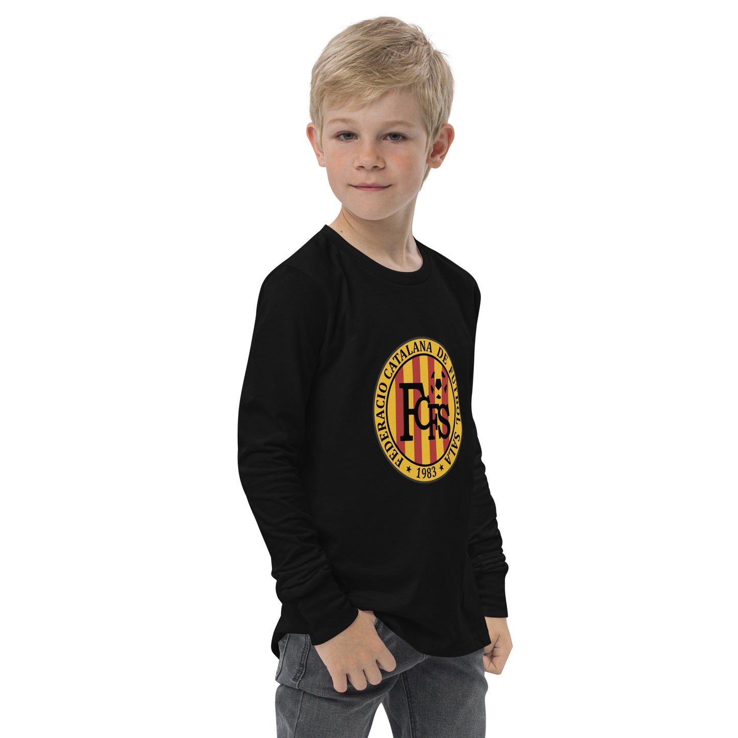 Catalana Futsal Federation Youth Long Sleeve Tee