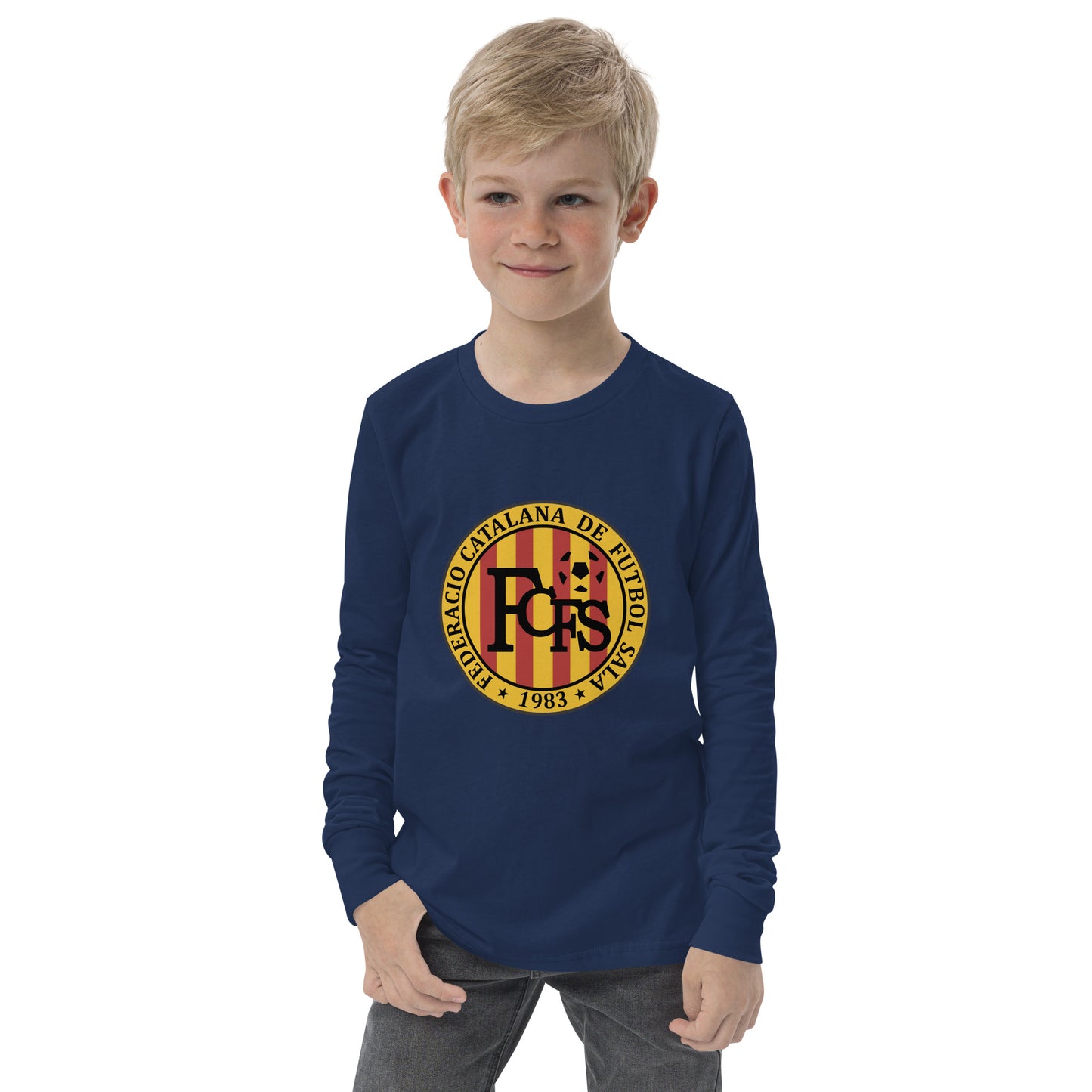 Catalana Futsal Federation Youth Long Sleeve Tee