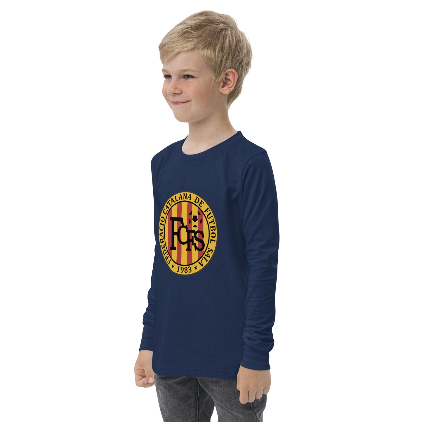 Catalana Futsal Federation Youth Long Sleeve Tee