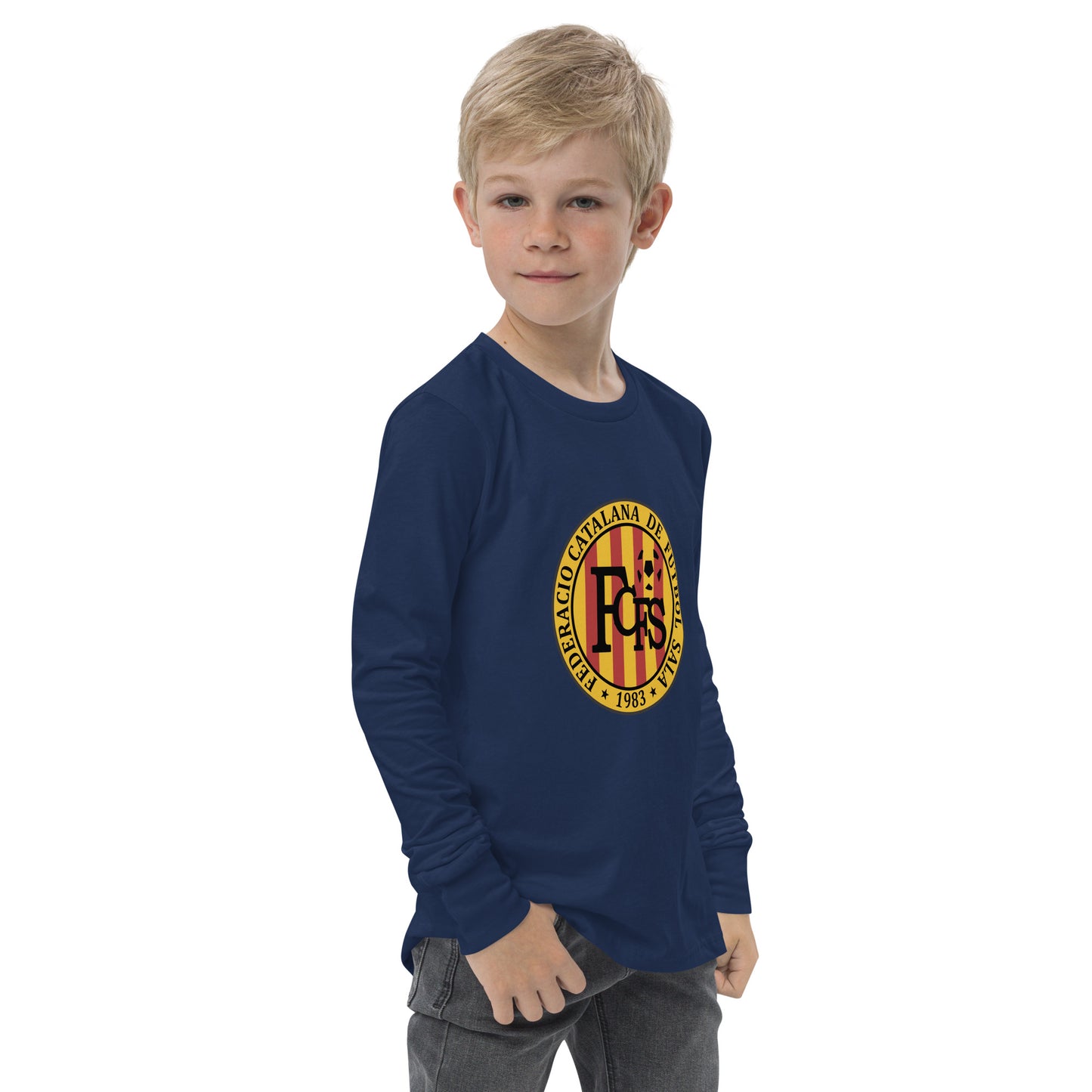 Catalana Futsal Federation Youth Long Sleeve Tee