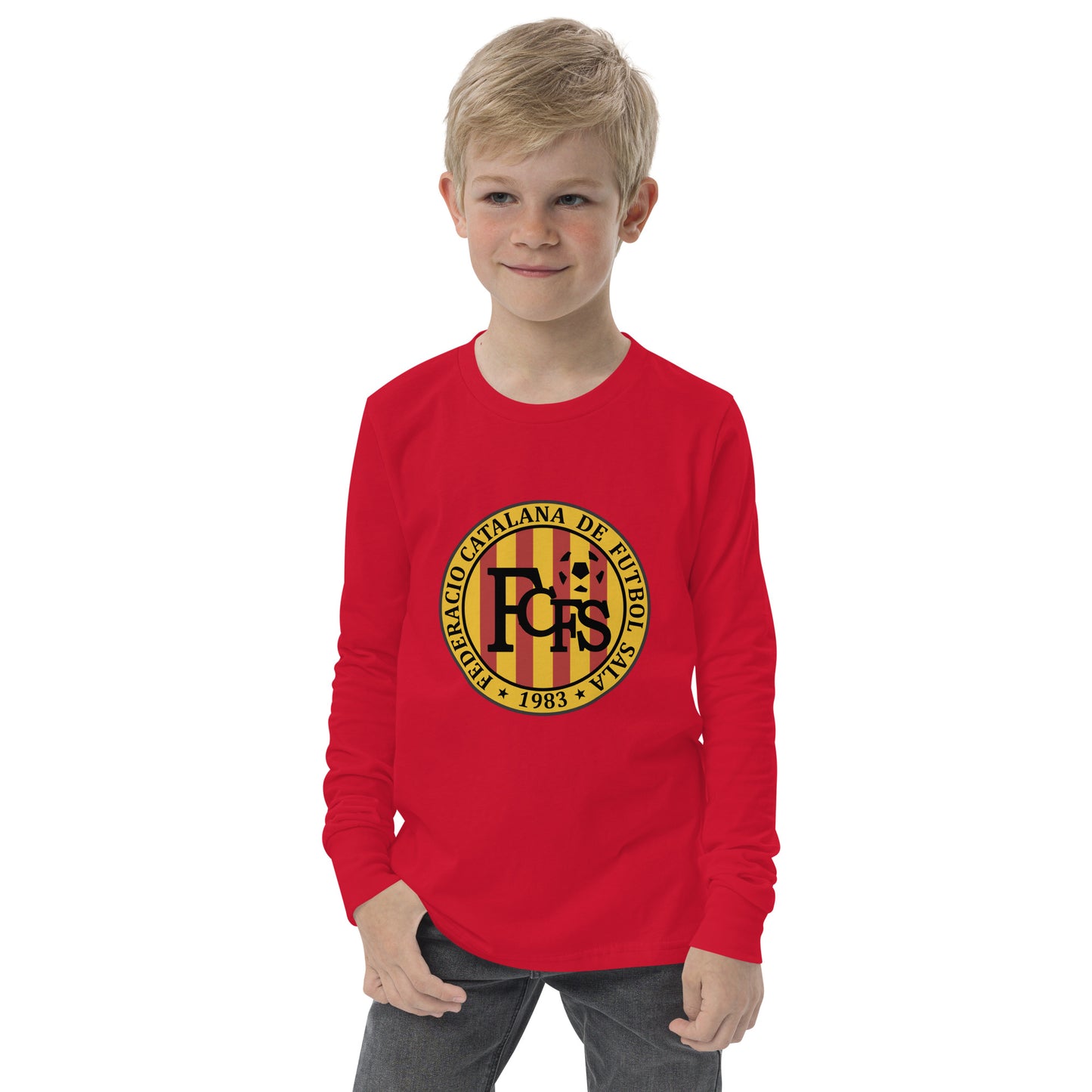 Catalana Futsal Federation Youth Long Sleeve Tee