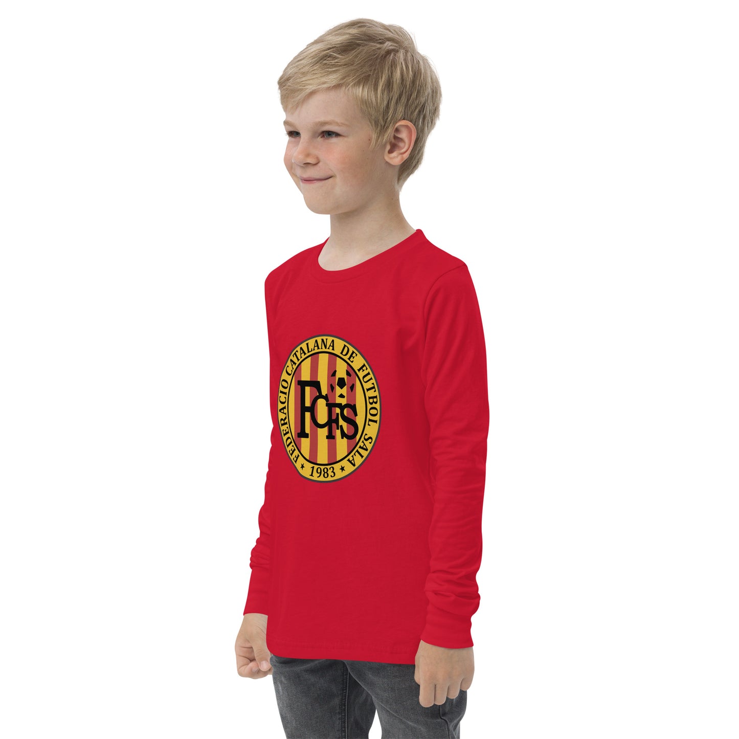 Catalana Futsal Federation Youth Long Sleeve Tee