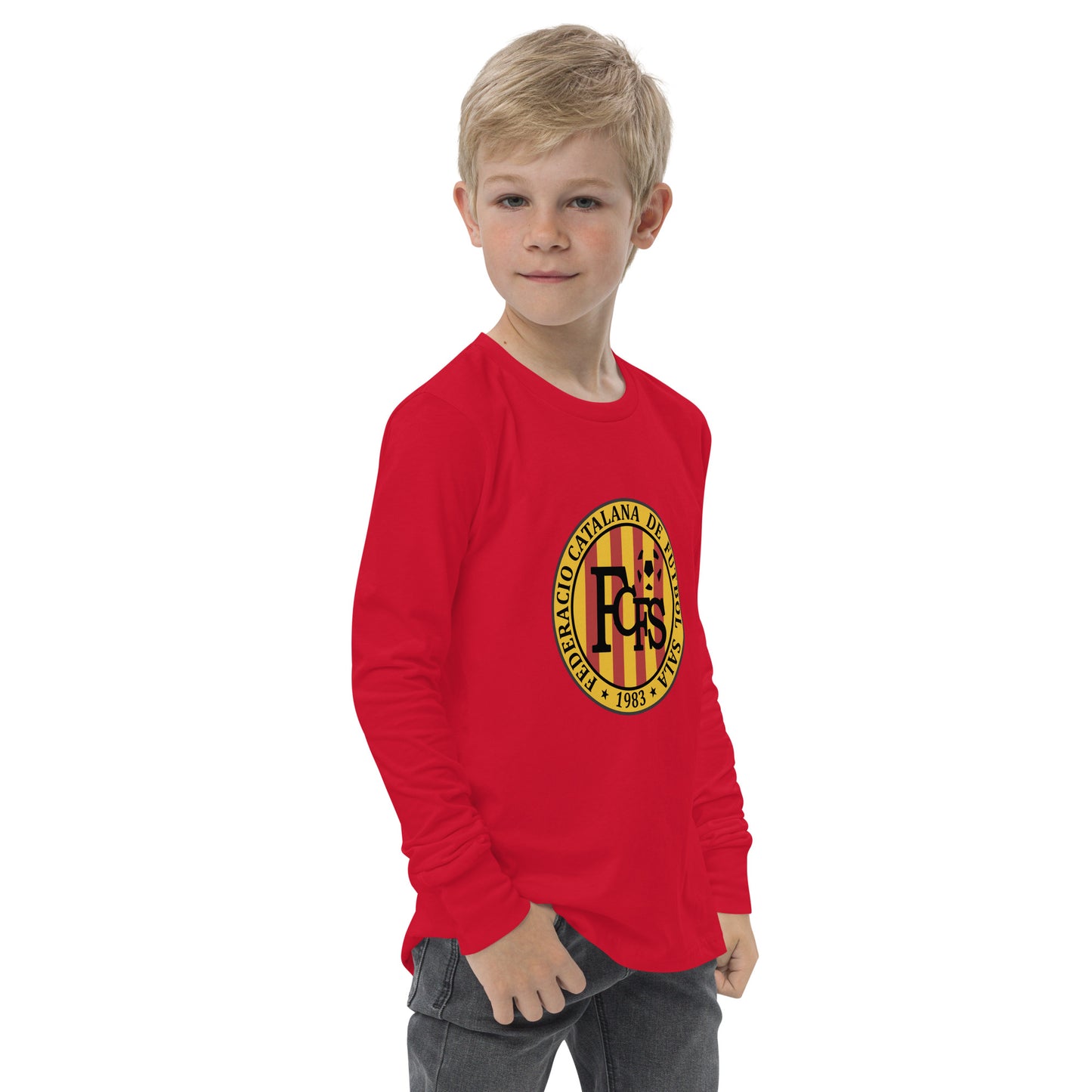 Catalana Futsal Federation Youth Long Sleeve Tee